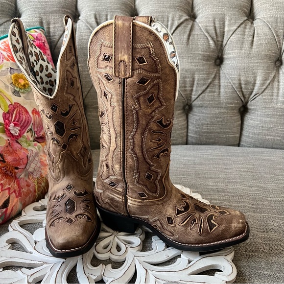 Laredo Shoes Laredo Western Cowboy Boots Womens 7 Poshmark